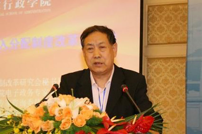 国家信息化专家咨询委员会委员、国家行政学院教授 汪玉凯