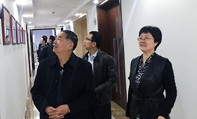 工信部原副部长杨学山一行莅临舟山优胜客集团考察指导
