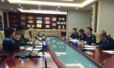优胜客董事长杨冰之一行拜访国家渔业船舶检验局