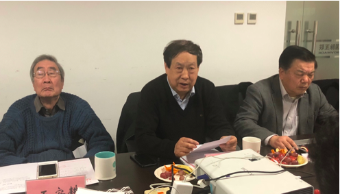 专家从左至右：王安耕、汪玉凯、周德铭