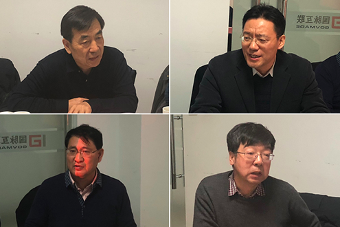 专家：兰惠（左上）、单志广（右上）、穆勇（左下）、唐建平（右下）